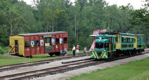 Come ride the train!