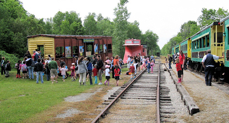 Come ride the train!